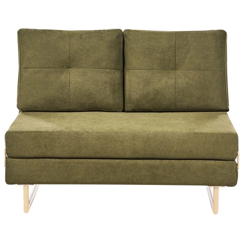 JERSLEV - 2-zits Slaapbank - Groen - Stof 1 JERSLEV - 2-zits Slaapbank - Groen - Stof