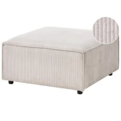 ARDAL - Ottomaan - Taupe - Corduroy