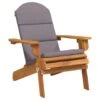 VidaXL - Adirondack Tuinstoel - Kussens - Bruin - Acaciahout - 75x84x90 Cm -VIDAXL Winkel 1000179602