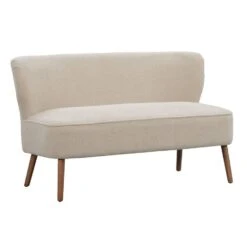 Bank Lexi 2-zits - Beige -VIDAXL Winkel 10101213 0300