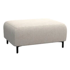 Hocker Elsa - Stof Eden - Beige -VIDAXL Winkel 10101391 0300