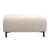 Hocker Elsa - Stof Eden - Beige -VIDAXL Winkel 10101391