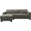 Bank Aberdeen Met Chaise Longue Links - Cremona - Grijs -VIDAXL Winkel 10101456