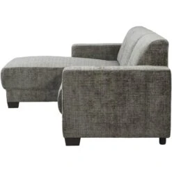 Bank Aberdeen Met Chaise Longue Links - Cremona - Grijs -VIDAXL Winkel 10101456 8000