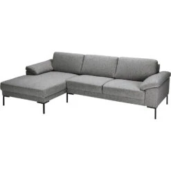Bank Tom Met Chaise Longue Links - Monza - Grijs -VIDAXL Winkel 10101481 0300