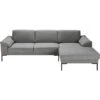 Bank Tom Met Chaise Longue Rechts - Monza - Grijs -VIDAXL Winkel 10101481