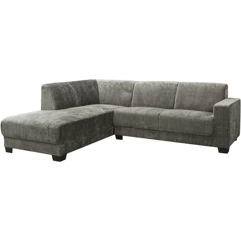 Hoekbank Aberdeen Links - Cremona - Grijs 2 Hoekbank Aberdeen Links - Cremona - Grijs - Afbeelding 2