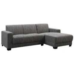 Hoekbank Aberdeen Rechts - Stof - Grijs -VIDAXL Winkel 10104020 0300