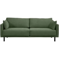 Bank Siem 3-zits - Ribstof Fjord - Groen