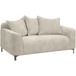 Bank Elsa 2-zits - Stof Eden - Beige -VIDAXL Winkel 10108097 0300