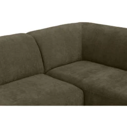 Hoekbank Luna Rechts - Stof Rebel - Groen -VIDAXL Winkel 10108116 9003