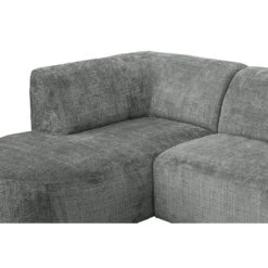 Hoekbank Luna Links - Stof Cremona - Grijs -VIDAXL Winkel 10108129 9003