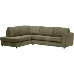 Hoekbank Stuttgart Links - Olijfgroen -VIDAXL Winkel 10108132 0300