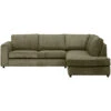 Hoekbank Stuttgart Rechts - Olijfgroen -VIDAXL Winkel 10108133