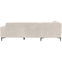 Hoekbank Romy Links - Stof Egon - Beige -VIDAXL Winkel 10108163 0900