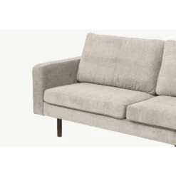 Bank Collin 4-zits - Crème -VIDAXL Winkel 10108179 9001