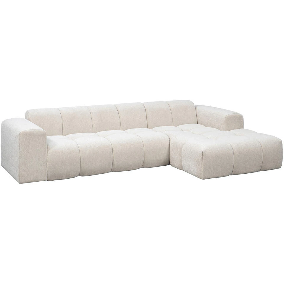 Hoekbank Beau Rechts - Raven - Beige 2 Hoekbank Beau Rechts - Raven - Beige - Afbeelding 2