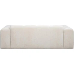 Bank Beau 2-zits - Stof Raven - Beige -VIDAXL Winkel 10108211 0900