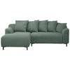 Bank Elsa Met Chaise Longue Links - Stof Eden - Saliegroen -VIDAXL Winkel 10108262