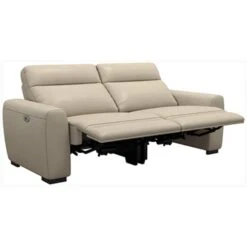 Bank James Verstelbaar 3-zits - Stof Melbourne - Taupe -VIDAXL Winkel 10111658 0302