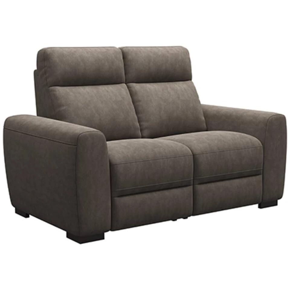 Bank James 2-zits - Stof Billy Joe - Grijs 2 Bank James 2-zits - Stof Billy Joe - Grijs - Afbeelding 2