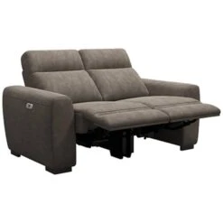 Bank James Verstelbaar 2-zits - Stof Billy Joe - Grijs -VIDAXL Winkel 10111681 0302