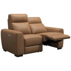 Bank James Verstelbaar 2-zits - Stof Supple - Cognac -VIDAXL Winkel 10111686 0301