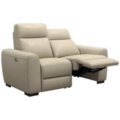 Bank James Verstelbaar 2-zits - Stof Melbourne - Taupe -VIDAXL Winkel 10111688 0301