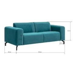 Bank Otis 2-zits - Smaragd Groen -VIDAXL Winkel 10112091 9600