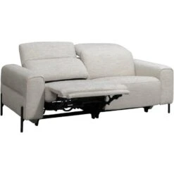 Bank Dave 3-zits - Elektrisch Verstelbaar - Lichtgrijs -VIDAXL Winkel 10112250 0301