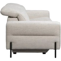 Bank Dave 3-zits - Elektrisch Verstelbaar - Lichtgrijs -VIDAXL Winkel 10112250 8000