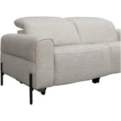 Bank Dave 3-zits - Elektrisch Verstelbaar - Lichtgrijs -VIDAXL Winkel 10112250 9004