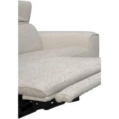 Bank Dave 3-zits - Elektrisch Verstelbaar - Lichtgrijs -VIDAXL Winkel 10112250 9006