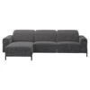 Hoekbank Dave Links - Elektrisch Verstelbaar - Stof Chacha - Grijs -VIDAXL Winkel 10112255