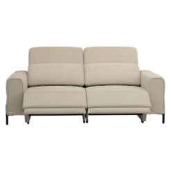 Bank Dave 3-zits - Elektrisch Verstelbaar - Taupe -VIDAXL Winkel 10112265 0101