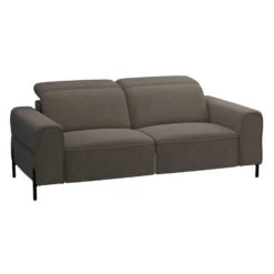 Bank Dave 3-zits - Elektrisch Verstelbaar - Stof Billy Joe - Grijs -VIDAXL Winkel 10112268 0300