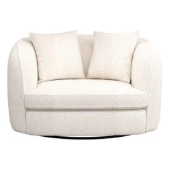 Loveseat Enzio - Stof Wales - Crème -VIDAXL Winkel 10201243 0100