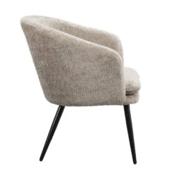 Fauteuil Cloe - Stof - Beige -VIDAXL Winkel 10201255 8000