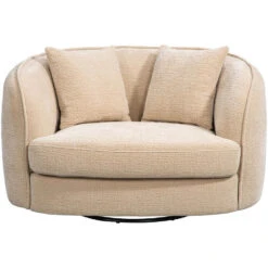 Loveseat Enzio - Stof Elephant - Beige -VIDAXL Winkel 10201257 0100