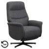 Relaxfauteuil Boaz Stof - Elektrisch Verstelbaar - Antraciet -VIDAXL Winkel 10202151