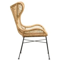 Fauteuil Jasmine - Rotan/metaal - Naturel 7 Fauteuil Jasmine - Rotan/metaal - Naturel -VIDAXL Winkel 10207005 8000