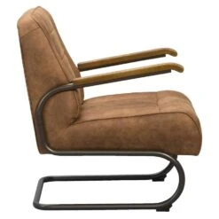 Fauteuil Ivar - Stof - Cognac -VIDAXL Winkel 10207511 8000