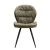 Eetkamerstoel Lenn - Stof - Olijfgroen -VIDAXL Winkel 10302534