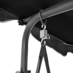 VidaXL Schommelbank Met Luifel Zwart -VIDAXL Winkel 1062840b74434efba0a7248843007dd3