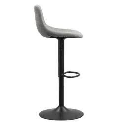 Barkruk Liam - Grijs -VIDAXL Winkel 11159066 8000