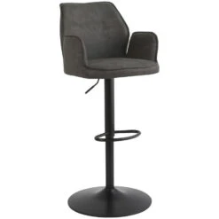 Barkruk Raffy - Antraciet