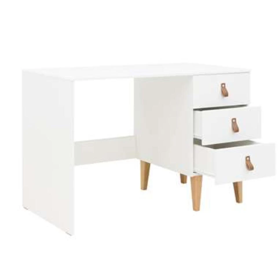 Bopita Indy Bureau - White/Naturel 4 Bopita Indy Bureau - White/Naturel - Afbeelding 4