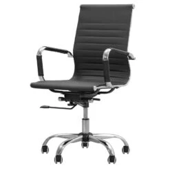 Bureaustoel Manhattan - Zwart -VIDAXL Winkel 11201000 0301