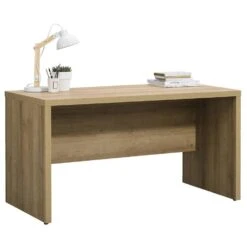 Bureau Schema - Eikenkleur - 72x140x69 Cm -VIDAXL Winkel 11301114 0330