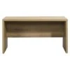 Bureau Schema - Eikenkleur - 72x140x69 Cm -VIDAXL Winkel 11301114
